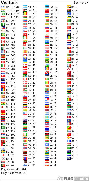Flag Counter