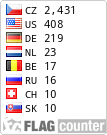 Státy, odkud byla stránka navštívena